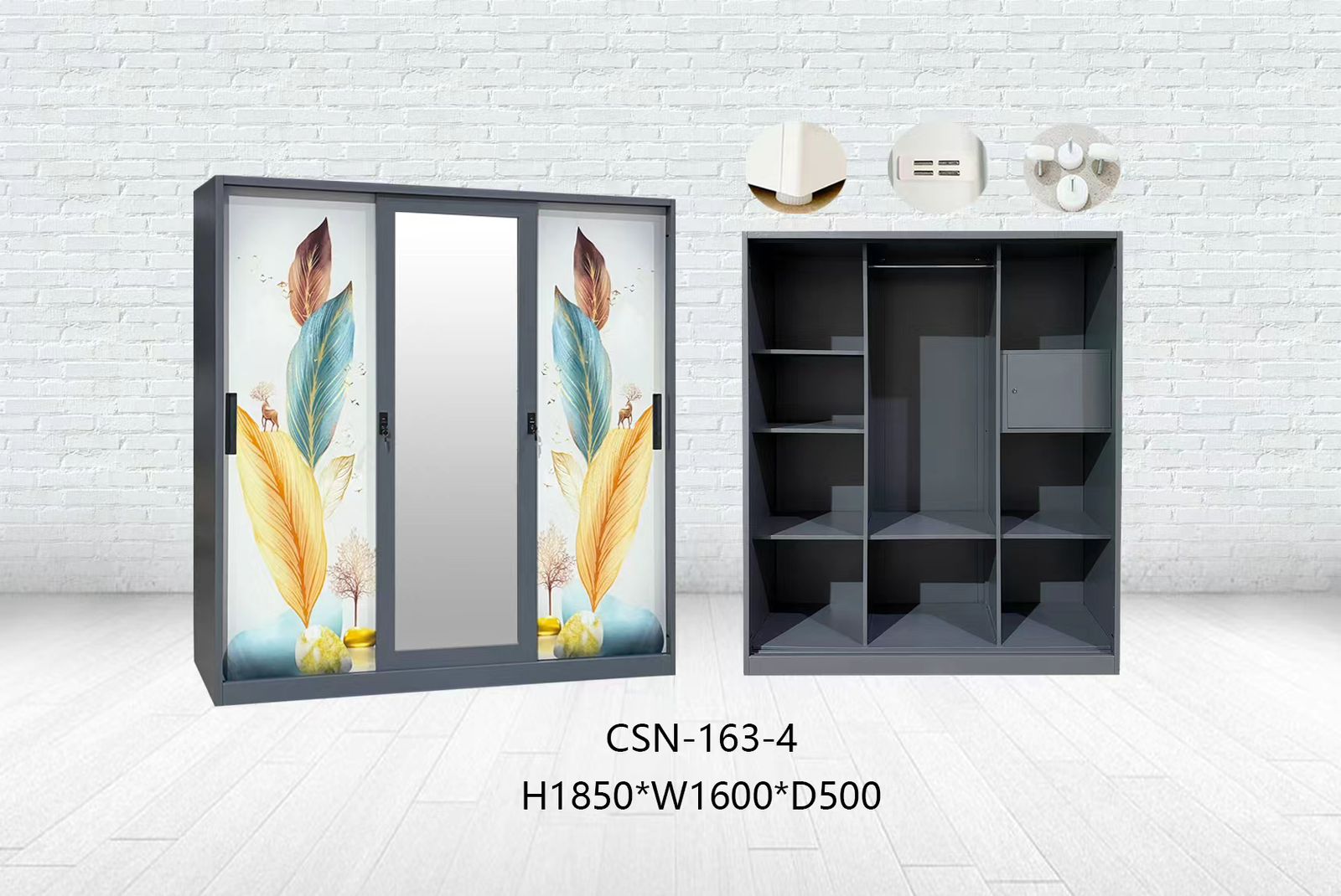 LEMARI BESI 160